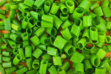 Sticker - chopped green onions