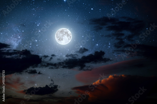 Zdjęcie XXL tła nocne niebo