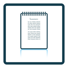 Poster - Binder notebook icon