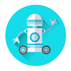 Poster - Modern Robot Icon