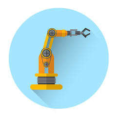 Poster - Modern Robot Hand Icon
