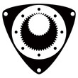 Car service - rotary engine repair icon