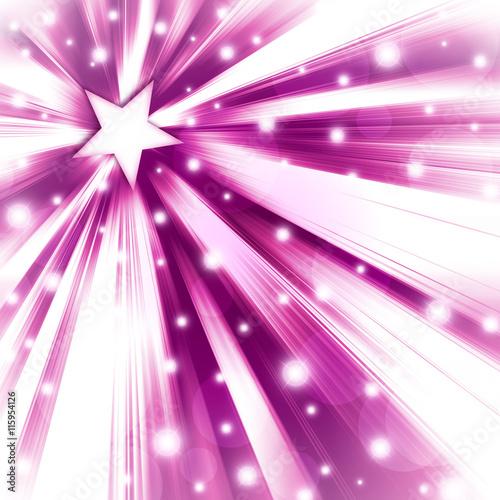 Pink and white starburst background Stock Illustration | Adobe Stock