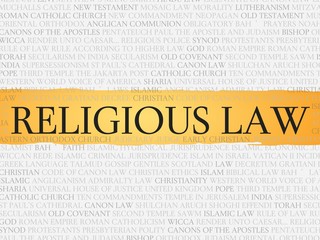 Poster - Religious law