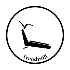 Sticker - Treadmill icon