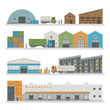 Warehouse logistic buildings