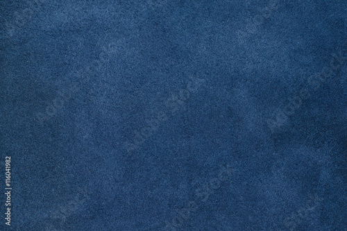 Fotografia, Obraz Close up blue color crumpled leather texture background