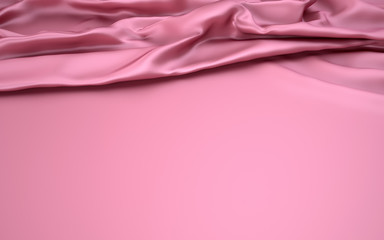 3d rendered cloth, abstract fabric background