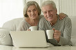 © aletia2011 - Senior couple  with laptop