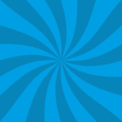 Wall Mural - retro blue ray background in vintage style