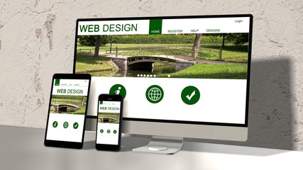devices responsive with responsive website design