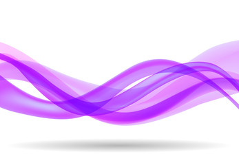 Wall Mural - abstract wave background violet