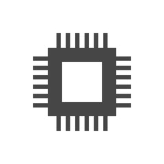 Poster - CPU Icon Vector