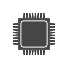 Poster - CPU Icon Vector