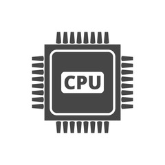 Poster - CPU Icon Vector
