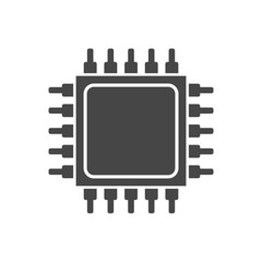 Poster - CPU Icon Vector