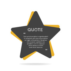 Fototapete - Quotation mark speech bubble. Empty quote blank citation template.