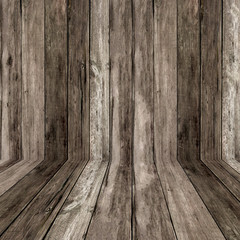 Dark old dirty wood panel texture background