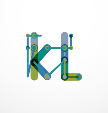 Vector letter logo