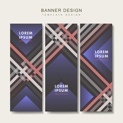 Canvas Print - elegant banner template
