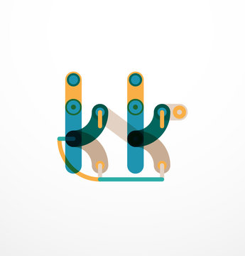 Vector letter logo