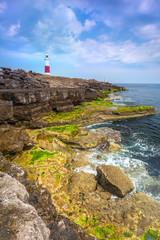 Wall Mural - The Portland Bill Lighthouse on the Isle of Portland in Dorset, UK