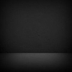 Poster - empty interior dark background