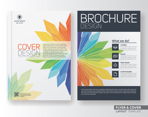 Multipurpose corporate business flyer layout template design. Suitable for leaflet, flyer, brochure, book cover and annual report. Layout in A4 size with bleeds.