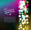 © mariaaverburg - Merry Christmas Background with bokeh lights.