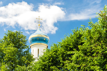 Wall Mural - Church Descent of the Holy Spirit. Trinity St. Sergius Lavra.