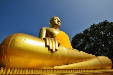 Golden big Buddha