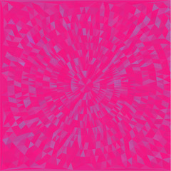 Poster - Pink gray triangle circle beautiful background