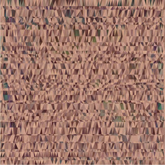 Poster - Brown triangle geometric shapes pattern background