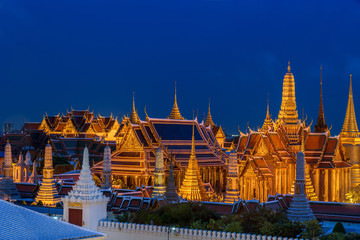 Wat Phra Kaew Royal Palace in Bangkok, Thailand