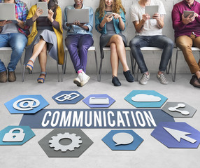 Poster - Communication Creative People Layout Graphic Concept