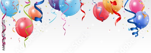 Fotografía Birthday and celebration banner