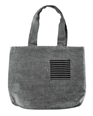 Fabric bag in gray