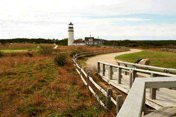 Sticker - Highland Lighthouse at Cape Cod, built in 1797