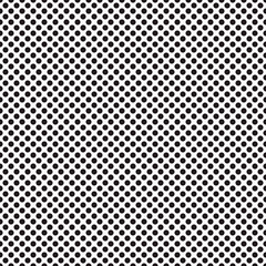 Poster - A medium sized dotted texture- black and white vector pattern