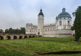 Fototapeta Londyn - Renaissance castle in Krasiczyn in  Poland
