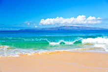 Ocean Surf In Maui Hawaii
