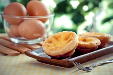 Canvas Print - Egg tarts