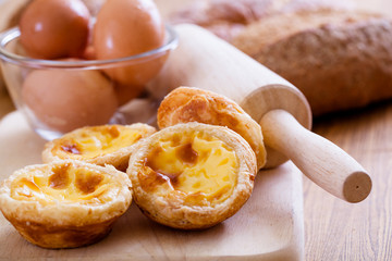 Canvas Print - Egg tarts