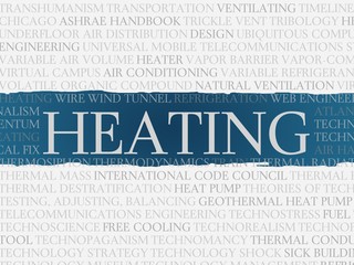 Canvas Print - heating