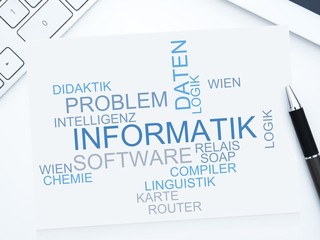 Wall Mural - Informatik