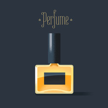 Deodorant, Perfume Vector Illustration
