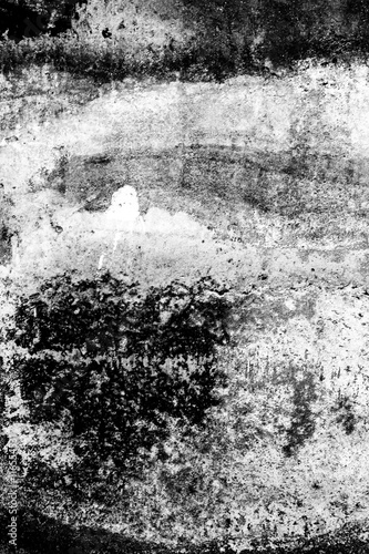 Foto-Schiebegardine mit Schienensystem - Black and White Abstract damaged old grunge cement background,texture,backdrop (von kamolcha)