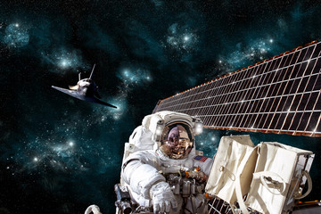 Wall Mural - station work no.26 - elements of this image furnished by nasa.