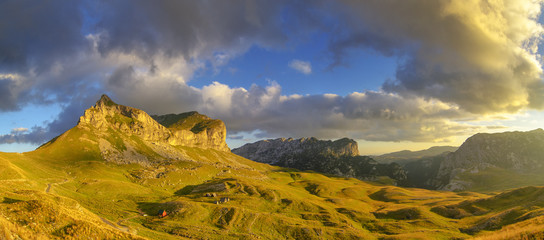 Poster - Wonderful view to mountains in the national park Durmitor