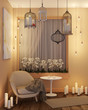 © gamespirit - Cozy balcony in the evening1